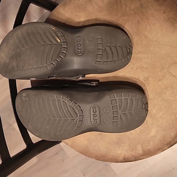 Crocs Women’s Classic Platform Clogs Black Size 10 - Picture 4 of 6